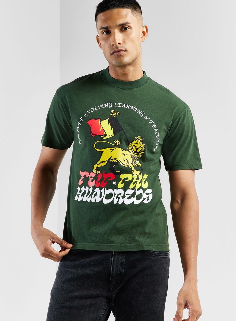 The Hundreds Lion T-Shirt - Image 1