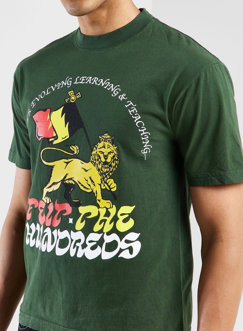 The Hundreds Lion T-Shirt - Image 3