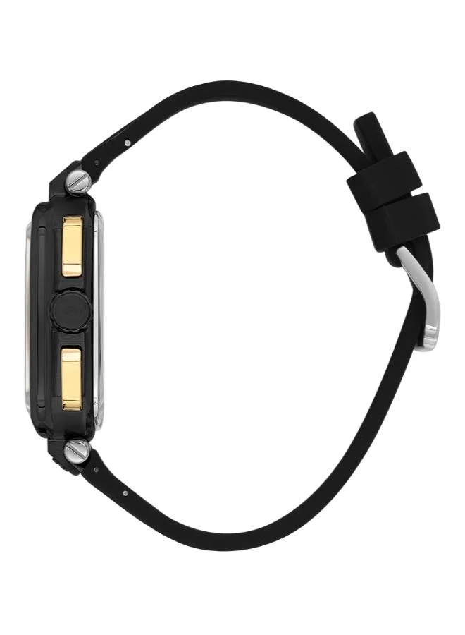 Quantum Men's Silicone Multifunction Watch PWG1014.651 - 44 mm