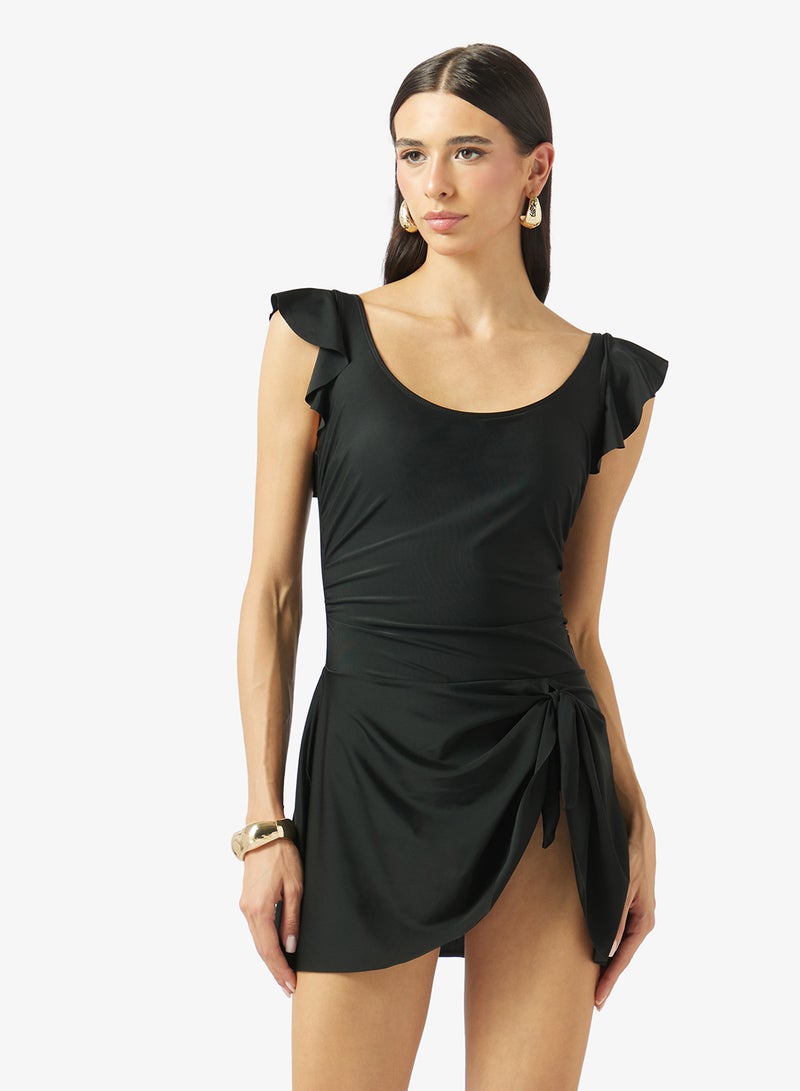 ELLA Swimsuit With Tie Up Skirt - Image 1