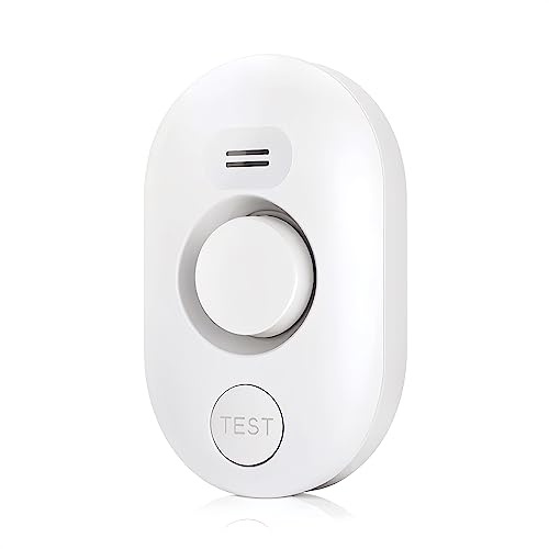 METAK Water Leak Detector Sensor Alarm: Home Water Flooding Monitor Smart Sink Overflow Monitoring Adjustable Wet Moisture Alert Pipe Leakage Drip Detection Warning for Basement Floor - Image 1