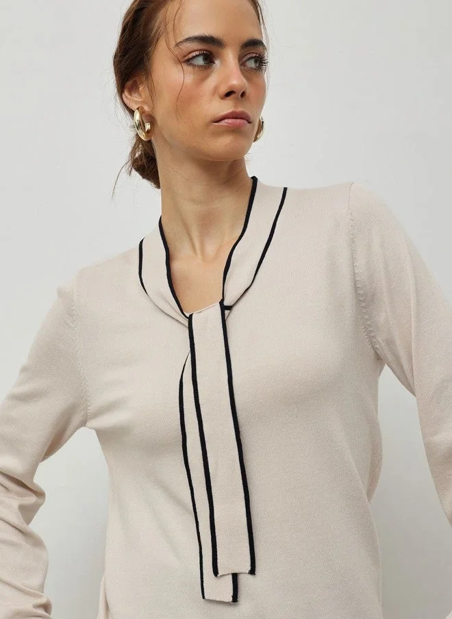 STREET 9 بلوزة نسائية بيج