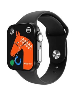 New Arrival 2022 Dual Buttons Heart Rate Tracker Extreme Sports Wireless Charging Ultra Smart Watch Black