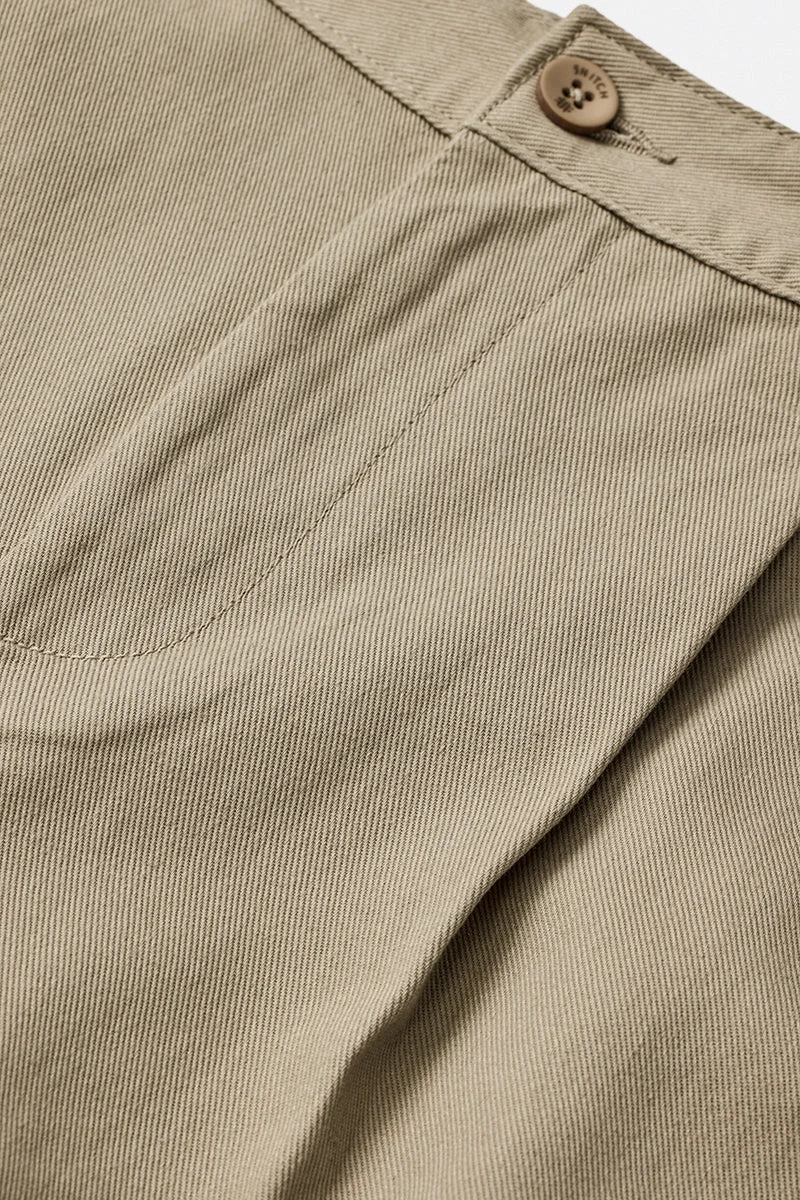 Snitch Khaki 100% Cotton Baggy Trousers for Men | Best Price UAE