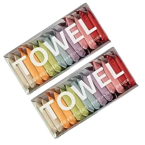 HEXONIQ® Coin Tissue Papers | Compressed Towels Tablet | Cotton Face Towels | Camping Wipes | Toilet Paper Tablets | For Home, Beauty and Outdoors | Larger, Stronger, Softer & Odor Free, Pack of 28 - Image 1
