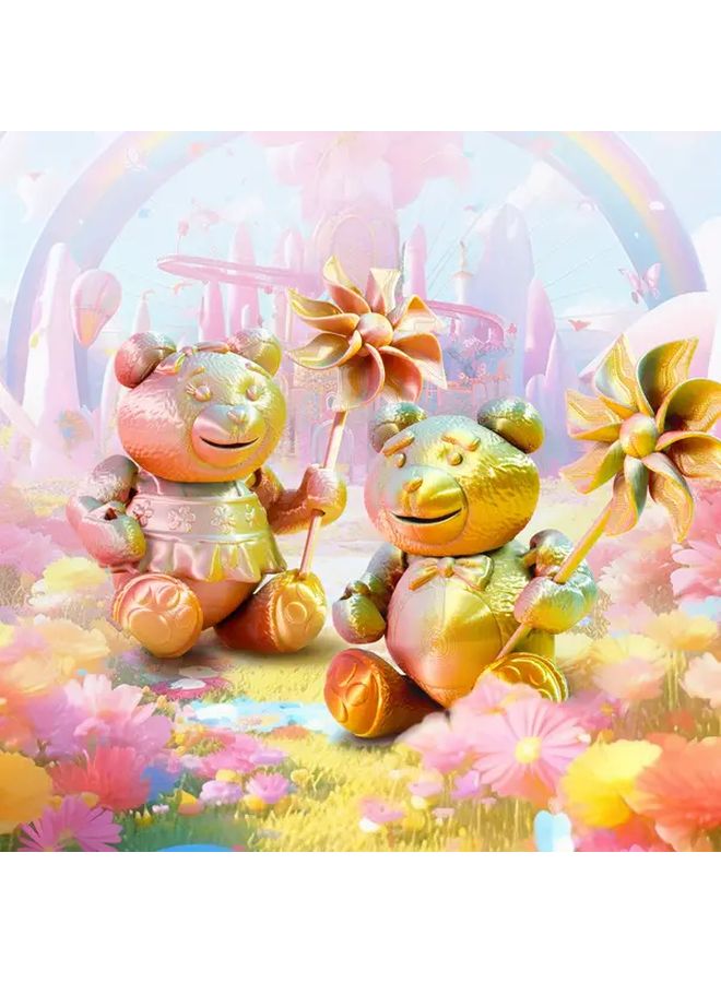 إيريون خيوط طابعة ثلاثية الألوان 1 كجم 1.75 ملم ذهبي فضي نحاسي أحمر طباعة سلسة - Image 4