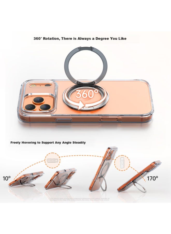 Stiger [360° Magnetic Zero-feel Case] For Apple Iphone 17 Pro Max, Magsafe Compatible Protective Cover, Transparent Shockproof Anti-scratch Case - Image 2