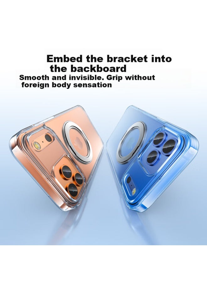 Stiger [360° Magnetic Zero-feel Case] For Apple Iphone 17 Pro Max, Magsafe Compatible Protective Cover, Transparent Shockproof Anti-scratch Case - Image 3