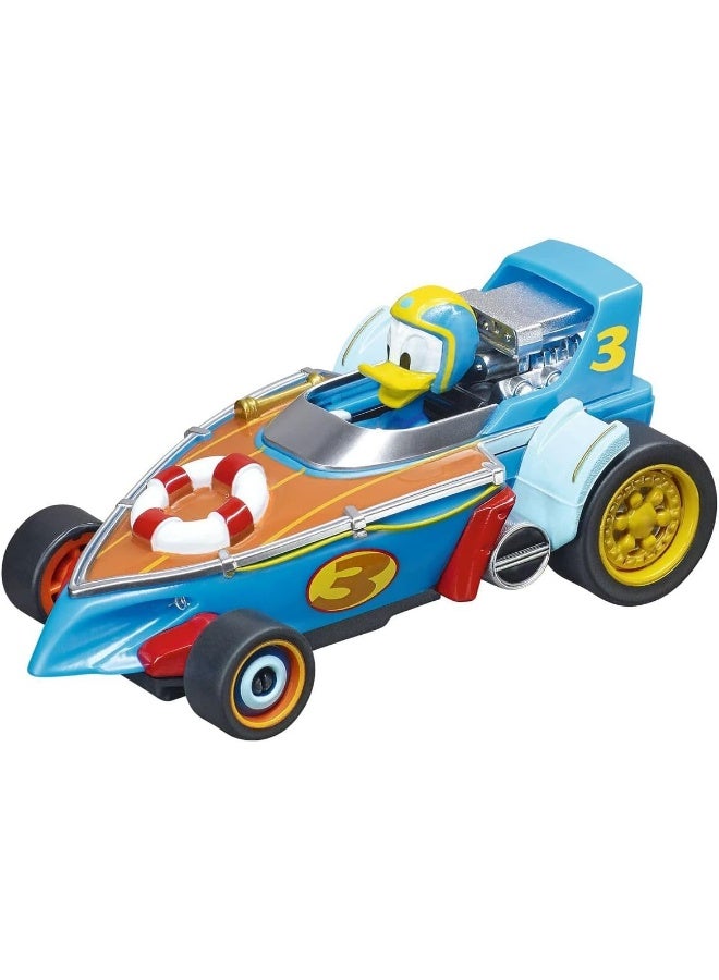 Carrera FIRST Mickey Fun Race Slot Car Racing Set (2.4m) I Battery-Operated I 1:43 Scale I For Ages 3+ - Image 4
