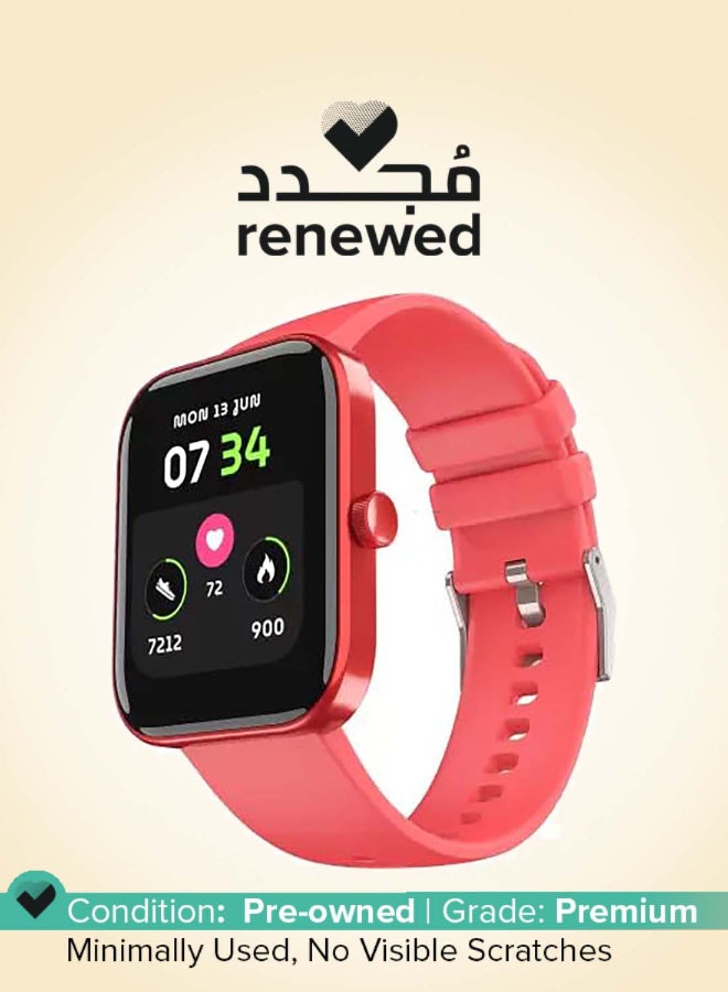 Mivi Renewed - Model E with 1.69" Display, 7-Day Battery Life, Spo2, Heart Rate Monitor Smartwatch - Image 1