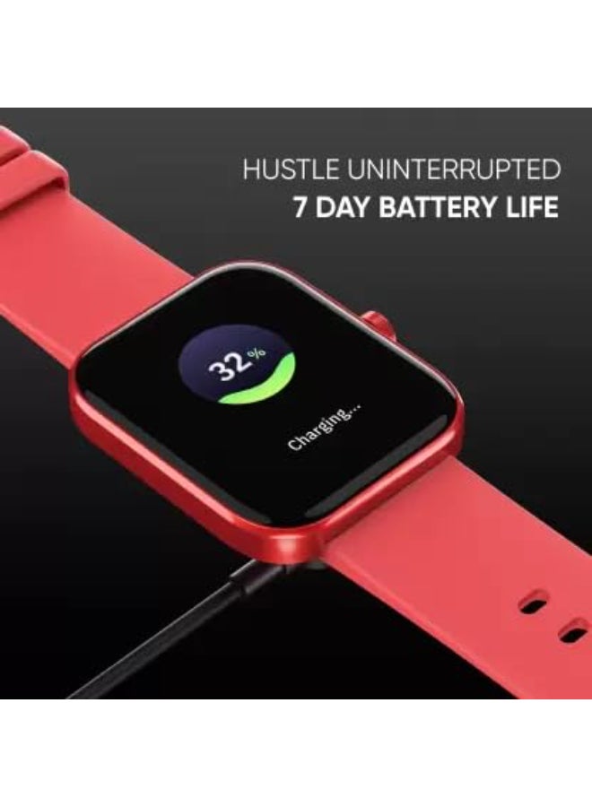Mivi Renewed - Model E with 1.69" Display, 7-Day Battery Life, Spo2, Heart Rate Monitor Smartwatch - Image 3