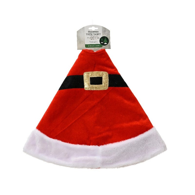 Kaemingk تنورة شجرة كامينغك - بوليستر، زينة عيد الميلاد، غطاء قاعدة شجرة عيد الميلاد الاحتفالية، لمسة ديكور منزلية موسمية - Image 1