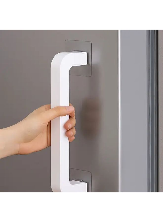 No Drilling Required Glass Door Handle Oil Rubbed Finish Sturdy Pulls For Doors Drawers Wardrobes Cabinets - Image 5