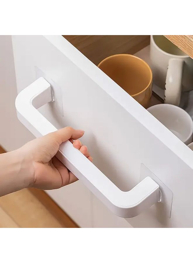 No Drilling Required Glass Door Handle Oil Rubbed Finish Sturdy Pulls For Doors Drawers Wardrobes Cabinets - Image 4