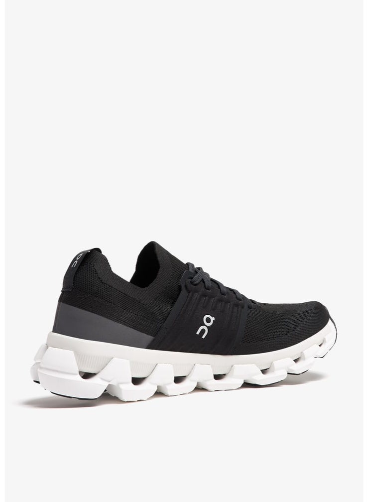 On Running Cloudswift 3 Unisex Running Shoes, Black &White - Image 3