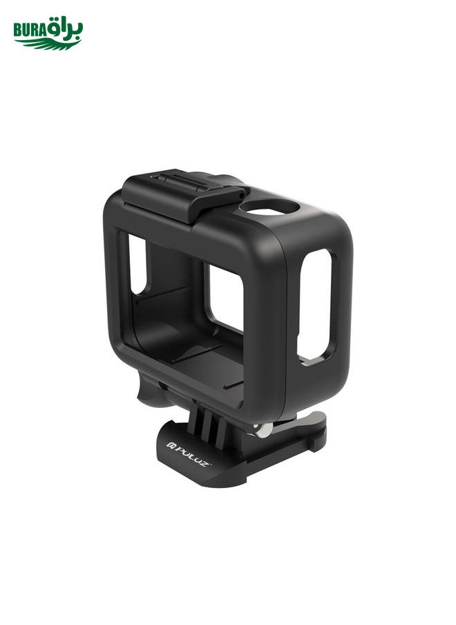 BURAQ For Insta360 GO 3 / GO 3S PULUZ Camera Battery Case Plastic Protective Frame (Black)  - Image 2