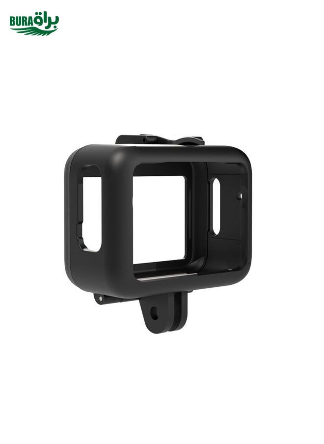 BURAQ For Insta360 GO 3 / GO 3S PULUZ Camera Battery Case Plastic Protective Frame (Black)  - Image 5
