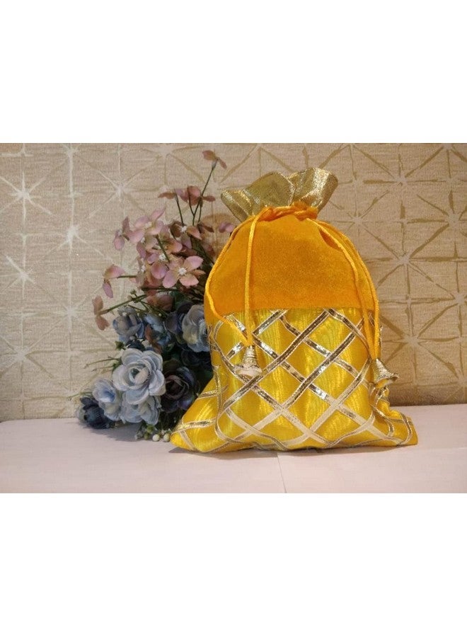 GoldGiftIdeas حقائب بوتلي من حرير المخمل لأفكار هدايا ذهبية للنساء، أكياس بوتلي للهدايا العائدة، حقائب شاجون بوتلي للهدايا، حقيبة بوتلي لتغليف الهدايا/المكسرات (مجموعة من 25) - Image 4