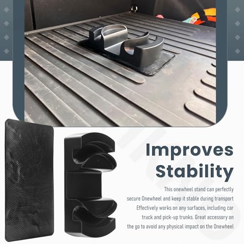 AMTHKNO Car Trunk Stand for OneWheel GT, Pint X, Pint, XR - Fit All Cars, Trucks & SUVs Trunk, Secures Onewheel Stably, Effectively Protects OneWheel from Impact in The Trunk - Image 4