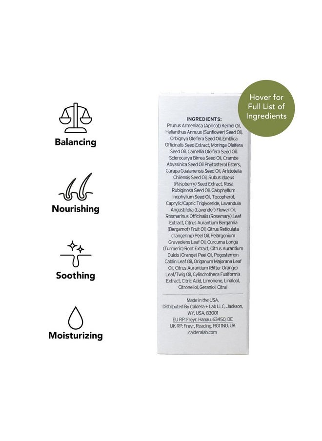 Caldera + Lab The Beard, Balancing & Nourishing Beard Oil With Antioxidant Botanicals  - Image 2