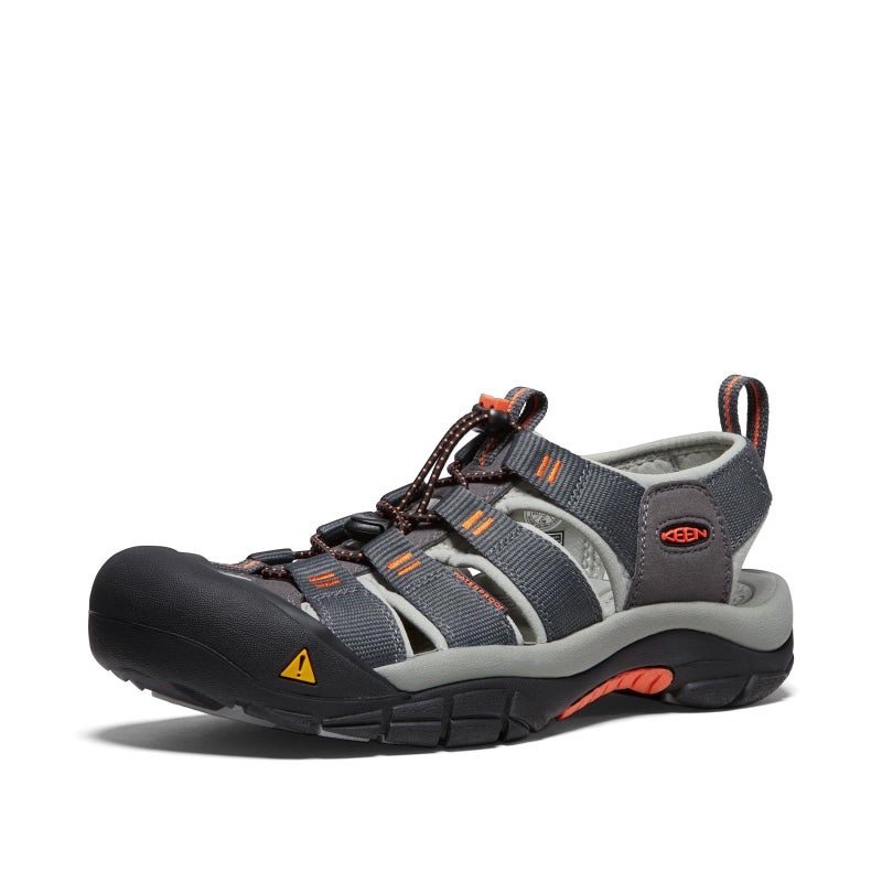 KEEN Mens Newport H2 Closed Toe Water Sandals MagnetNasturtium 9