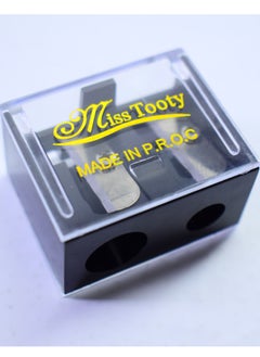 MISS TOOTY Double Sharpener Black  - Image 1