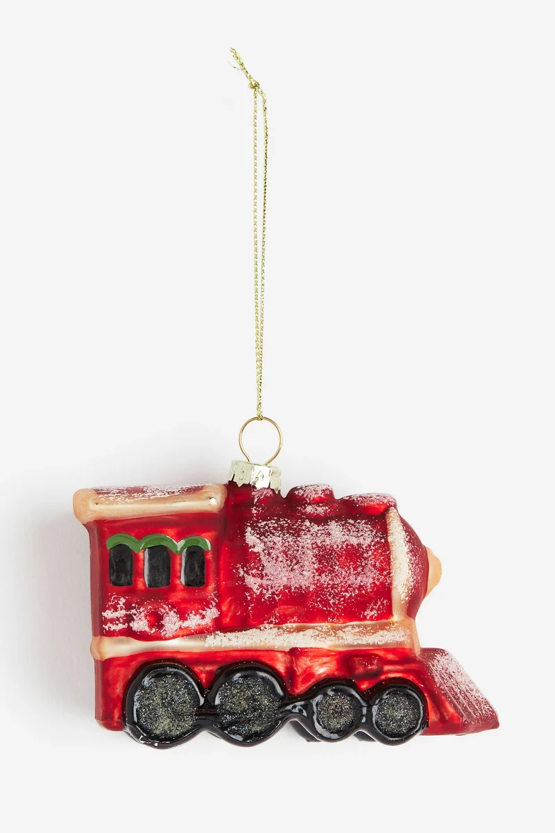 H&M Glass Christmas tree decoration