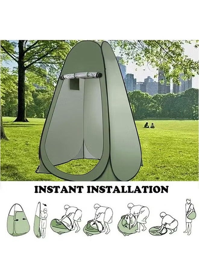 Generic Outdoor Pop-Up Changing Tent, Portable Camping Tent, Green  - Image 2