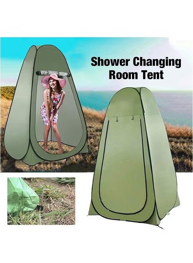 Generic Outdoor Pop-Up Changing Tent, Portable Camping Tent, Green  - Image 4