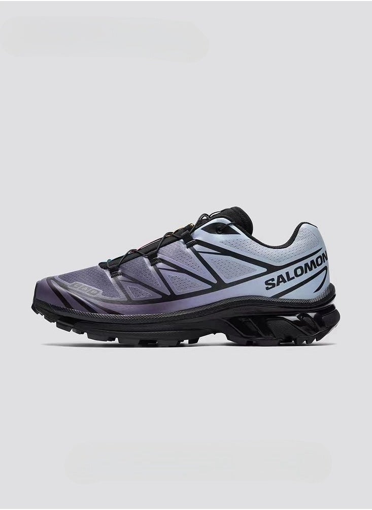 Salomon Salomon Men's and Women's Outdoor Mesh Breathable Couple Functional Sports Casual Shoes XT-6  - Image 1