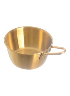 Akher el Ankoud Bowl with gold handle size 12 cm  - Image 1