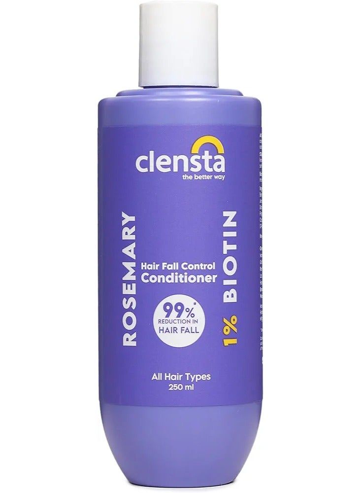 Clensta Rosemary Hair Fall Control Conditioner 250ml - Image 1