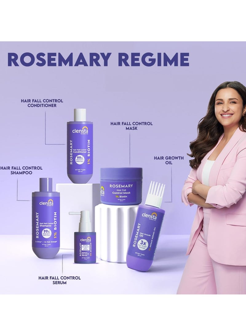 Clensta Rosemary Hair Fall Control Conditioner 250ml - Image 4