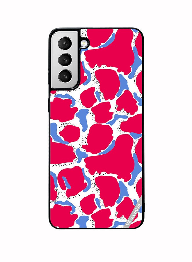 VR CREATIVE Protective Case Cover For Samsung Galaxy S22 5G Strips Design Multicolour - Image 1