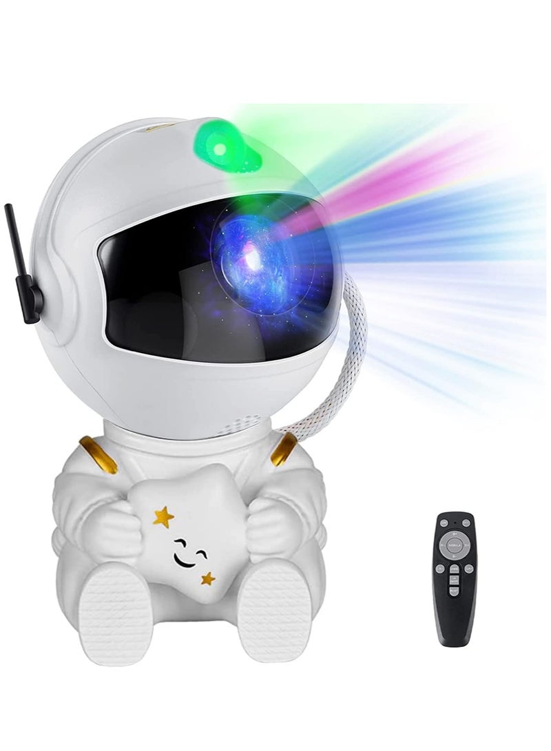 Star Projector Astronaut Galaxy Light Projector, Kids Room Decor Aesthetic, Tiktok Nebula Night Lights, Remote Control and 360°Rotation Magnetic Head, Star Lights for Bedroom, Gaming Room Decor - Image 1