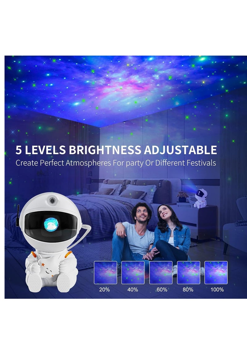 Star Projector Astronaut Galaxy Light Projector, Kids Room Decor Aesthetic, Tiktok Nebula Night Lights, Remote Control and 360°Rotation Magnetic Head, Star Lights for Bedroom, Gaming Room Decor - Image 5