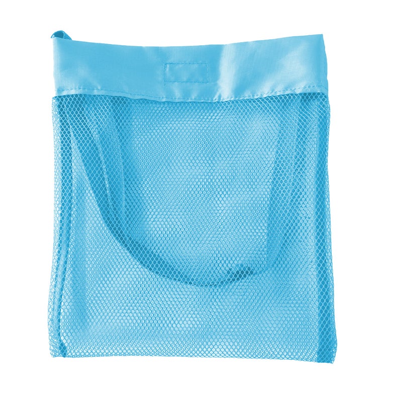 Generic Medium Shell Beach Toy Quick Storage Bag Sky Blue