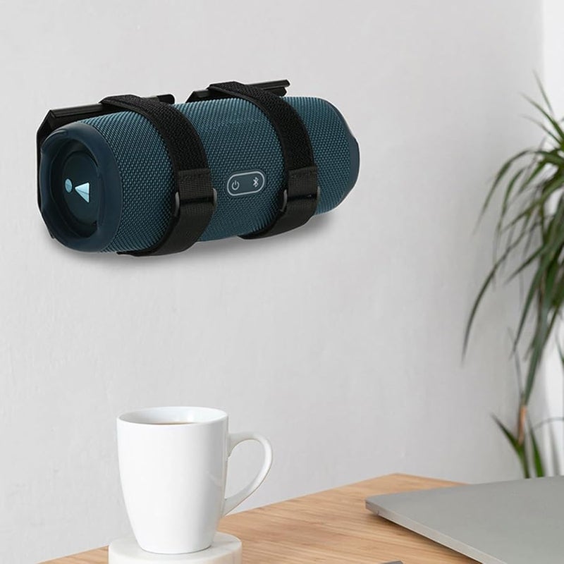 Adjustable Strap Speaker Mount Holder for Golf Carts and Bicycles Outdoor Use - Image 5