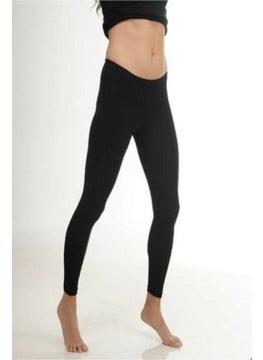 Hasyün 4008&4012 Women's Short Sleeve Thermal Wool Underwear Set-Black  - Image 2