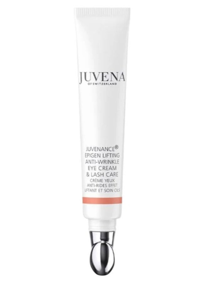 Juvena Juvenance Epigen Lifting Anti-Wrinkle Eye Cream & Lash Care 20ml - Image 1