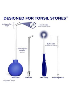 ORAVIX Oravix Tonsil Stone Vacuum, Tonsil Stone Remover Vacuum Suction, Tonsil Stone Cupping Tool, Tonsil Stone Removal Tool with Suction, Tonsil Stones Removal Vacuum, Tonsil Stone Extractor - 3 in 1 Kit  - Image 5