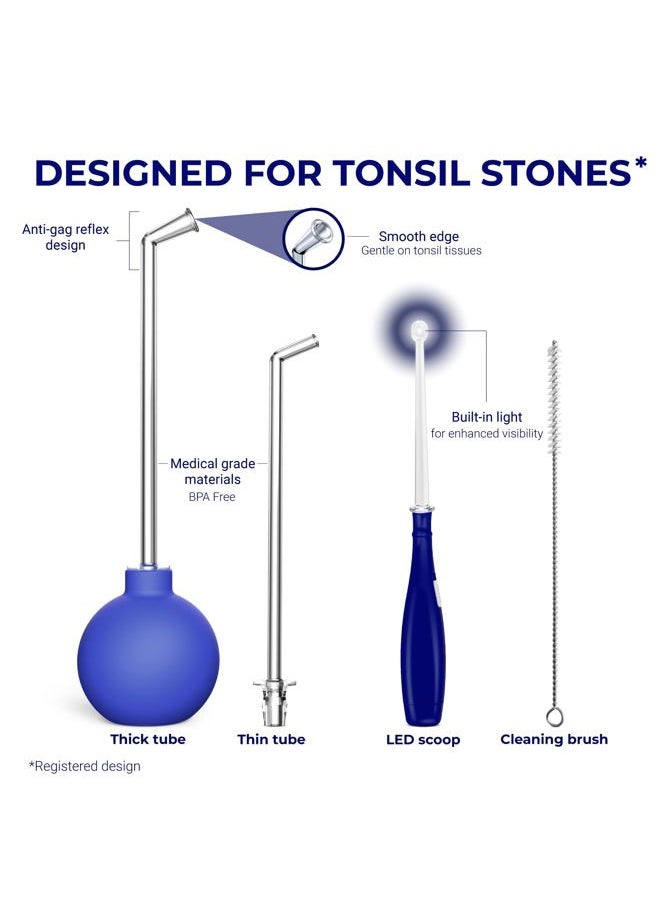 ORAVIX - Oravix Tonsil Stone Vacuum, Tonsil Stone Remover Vacuum Suction, Tonsil Stone Cupping Tool, Tonsil Stone Removal Tool with Suction, Tonsil Stones Removal Vacuum, Tonsil Stone Extractor - 3 in 1 Kit - Image 1