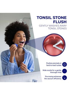 ORAVIX Oravix Tonsil Stone Vacuum, Tonsil Stone Remover Vacuum Suction, Tonsil Stone Cupping Tool, Tonsil Stone Removal Tool with Suction, Tonsil Stones Removal Vacuum, Tonsil Stone Extractor - 3 in 1 Kit  - Image 3