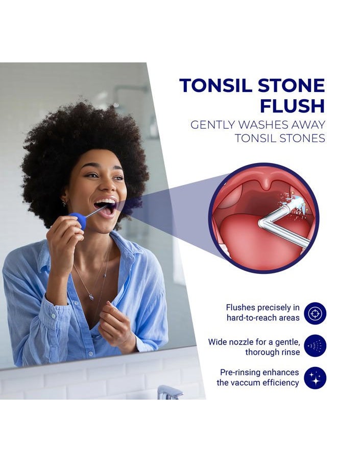 ORAVIX - Oravix Tonsil Stone Vacuum, Tonsil Stone Remover Vacuum Suction, Tonsil Stone Cupping Tool, Tonsil Stone Removal Tool with Suction, Tonsil Stones Removal Vacuum, Tonsil Stone Extractor - 3 in 1 Kit - Image 1