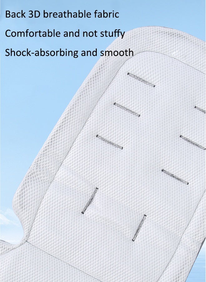 Aissiora Stroller Seat Cushion Comfortable Children's Seat Cushion Stroller Pad Double-sided Design Suitable for All Seasons - Image 5