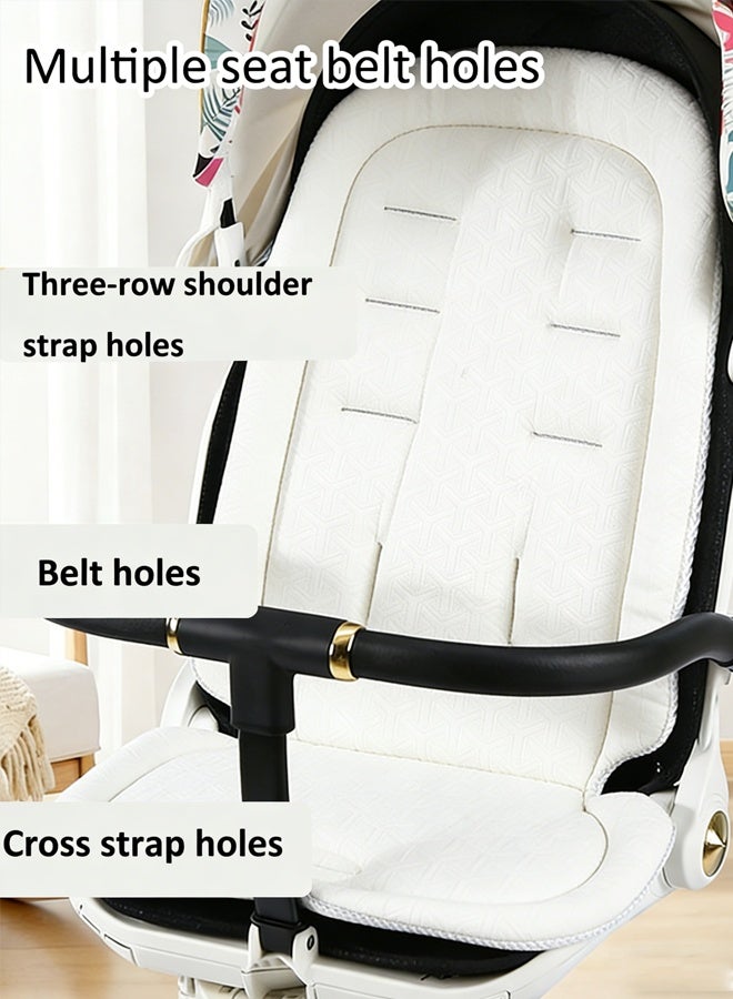 Aissiora Stroller Seat Cushion Comfortable Children's Seat Cushion Stroller Pad Double-sided Design Suitable for All Seasons - Image 4