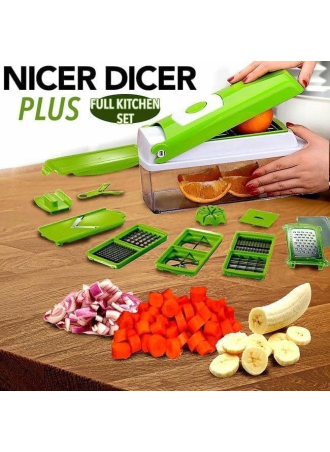 Generic Professional multi-purpose vegetable and fruit slicer with sharp Q-blades  - Image 4