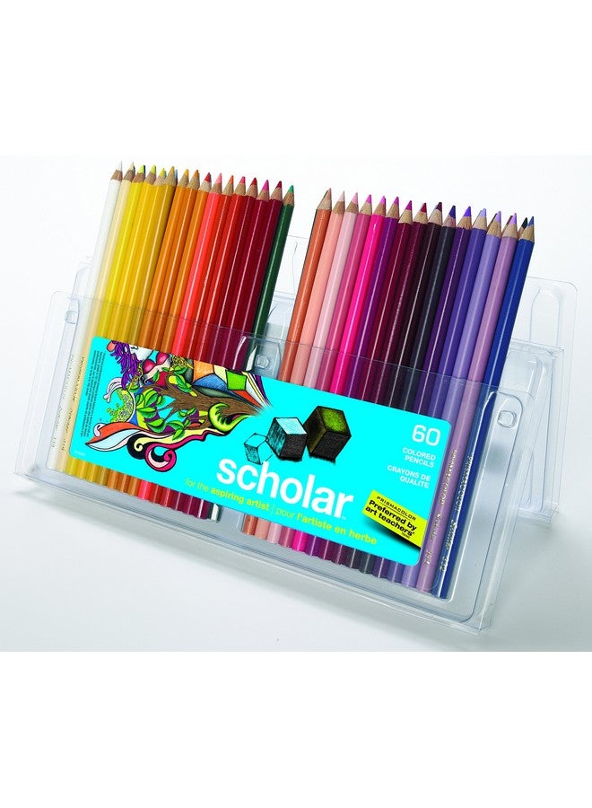 Prismacolor Scholar Colored Pencils Adult Coloring 60 Pack - Image 2