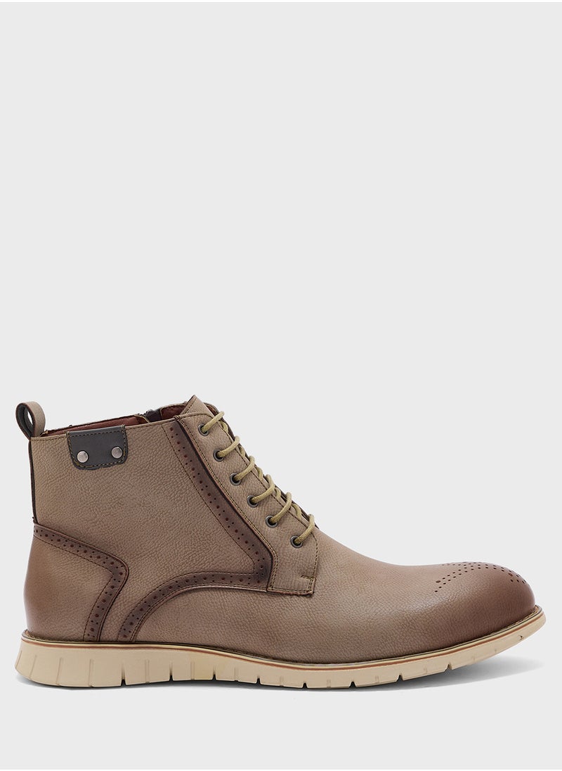 Robert Wood Casual Lace Up Boots  - Image 1