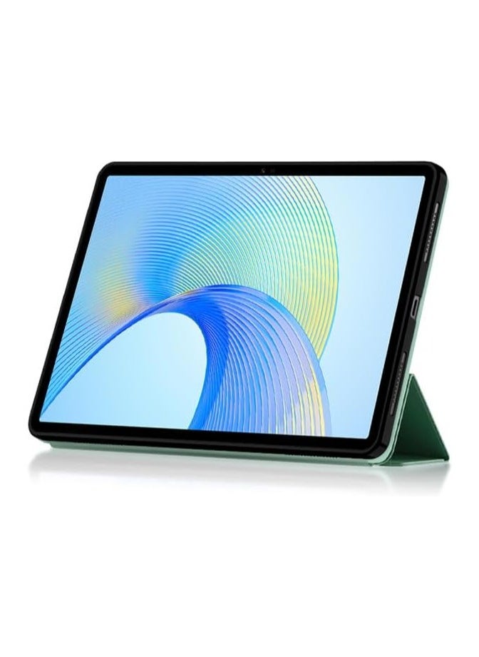 VKL - حافظة متوافقة مع جهاز Honor Pad X9 اللوحي مقاس 11.5 بوصة الذي تم إصداره عام 2023، حافظة جلدية TPU خفيفة الوزن للغاية مع حامل لجهاز لوحي، حافظة مدرعة متينة مقاومة للصدمات (أخضر) - Image 1